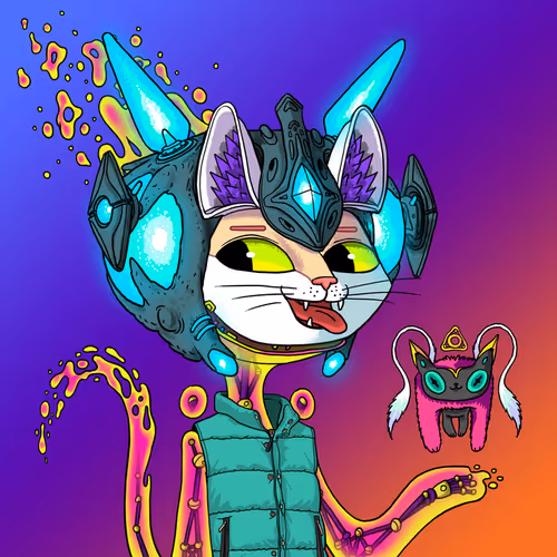 Alien Cat #5076