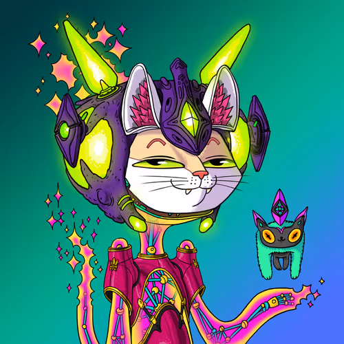 Alien Cat #8962