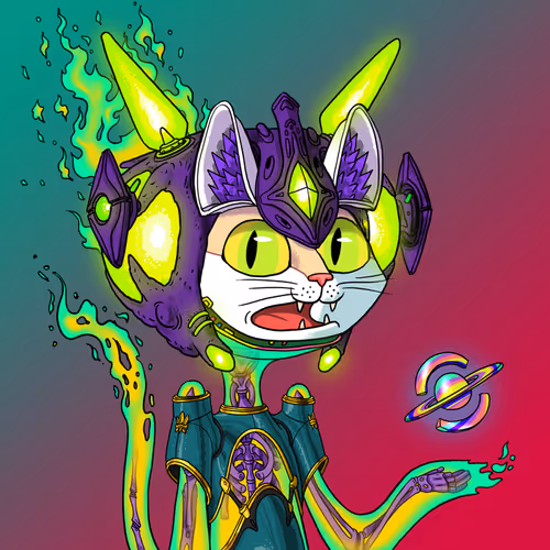 Alien Cat #1690