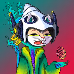 Alien Cat #2153
