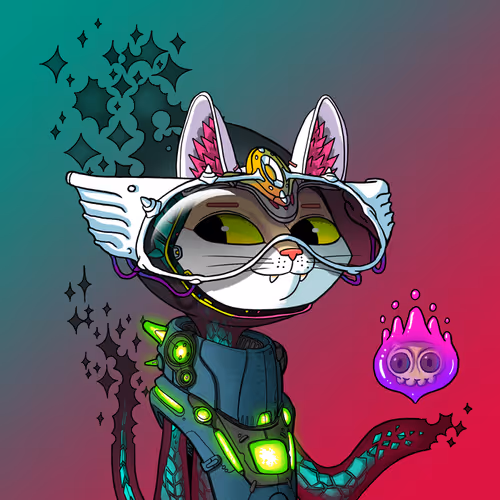 Alien Cat #7444