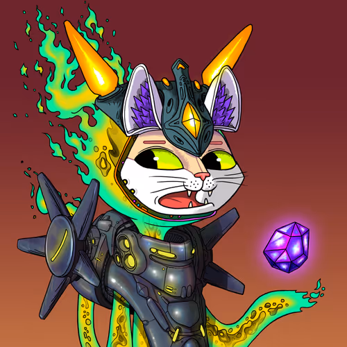 Alien Cat #7095