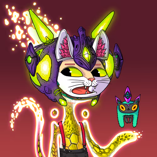 Alien Cat #9004