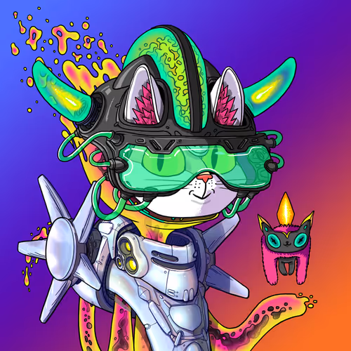 Alien Cat #1580