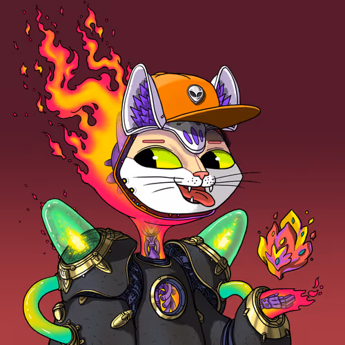 Alien Cat #1407