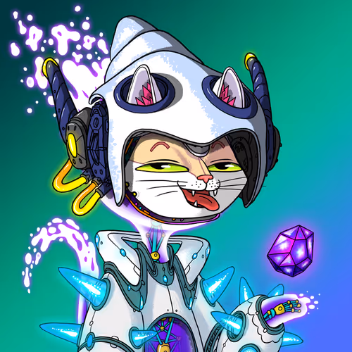 Alien Cat #7548