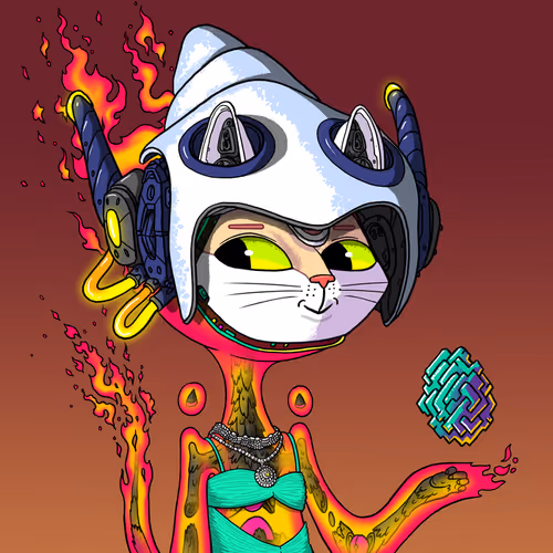 Alien Cat #5761