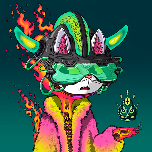 Alien Cat #7532
