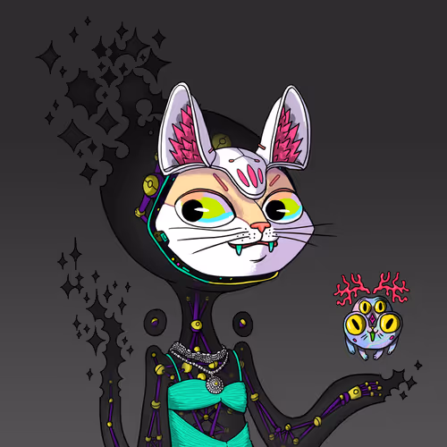 Alien Cat #6402