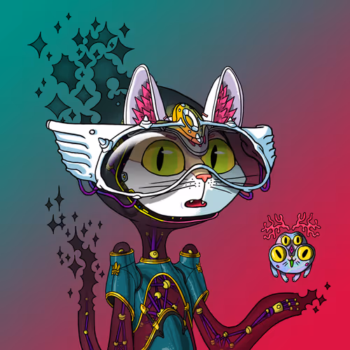 Alien Cat #1554