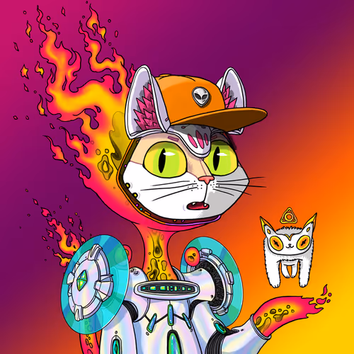 Alien Cat #6806