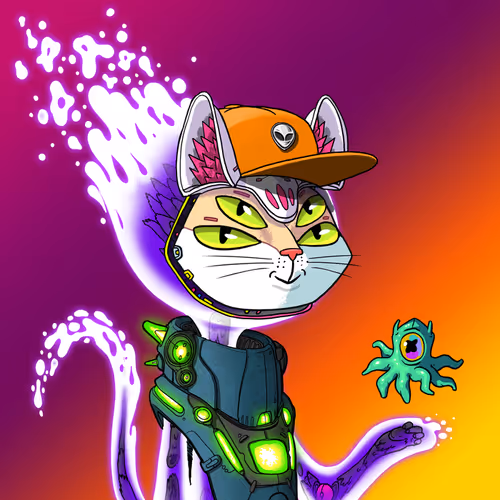 Alien Cat #1750