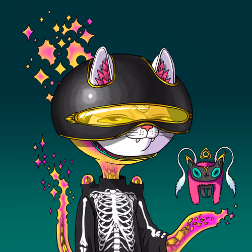 Alien Cat #7839