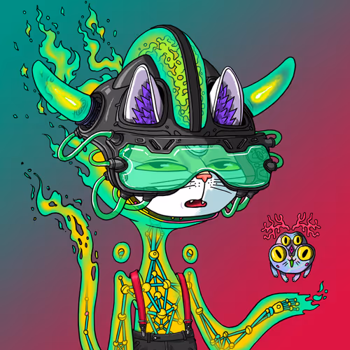 Alien Cat #7775