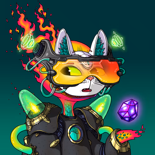 Alien Cat #2509