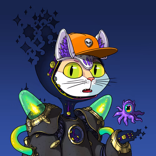 Alien Cat #7421