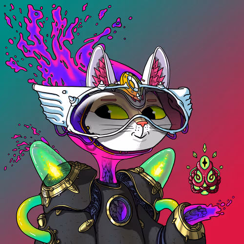Alien Cat #8582