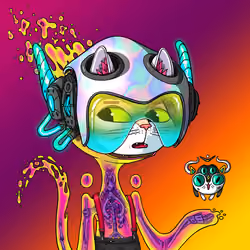 Alien Cat #7750