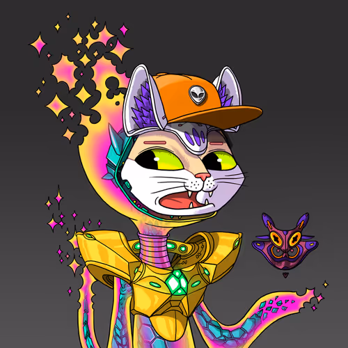Alien Cat #525