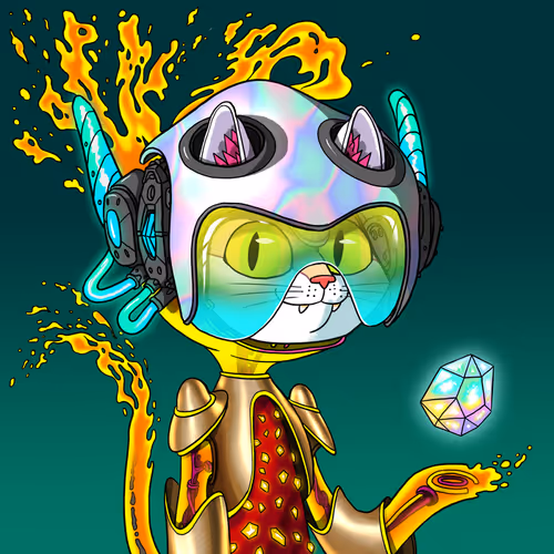 Alien Cat #7780