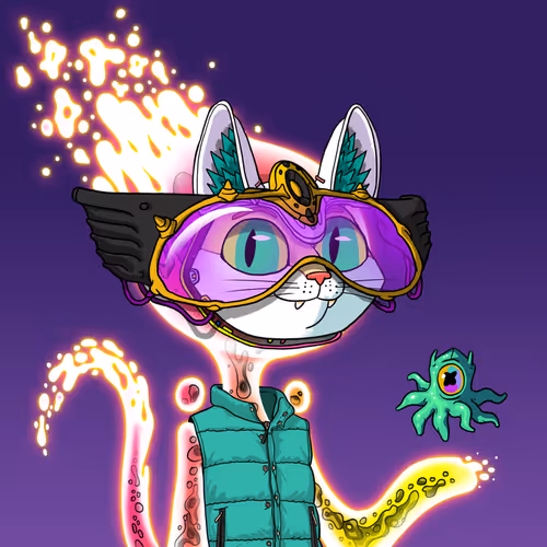 Alien Cat #1099