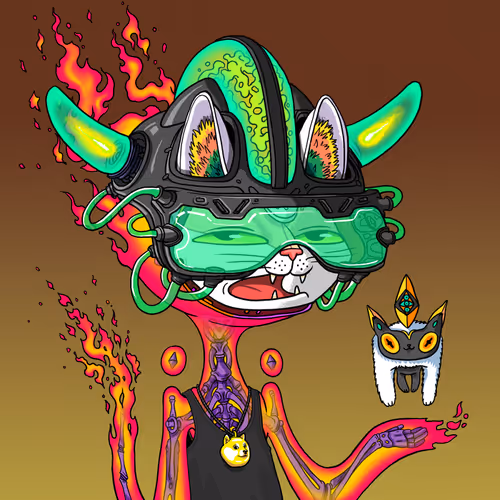 Alien Cat #9784