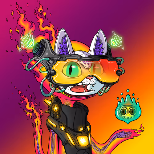 Alien Cat #5749