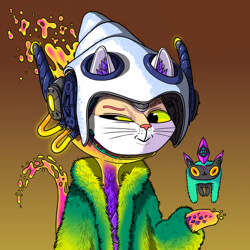 Alien Cat #7527