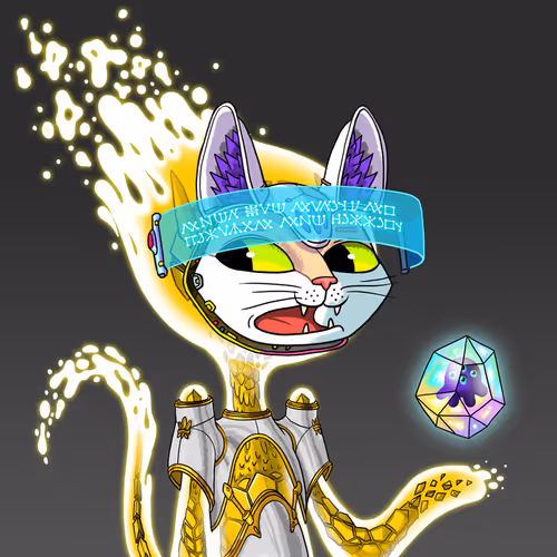 Alien Cat #7418