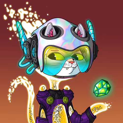 Alien Cat #7132