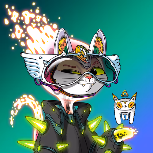 Alien Cat #6817