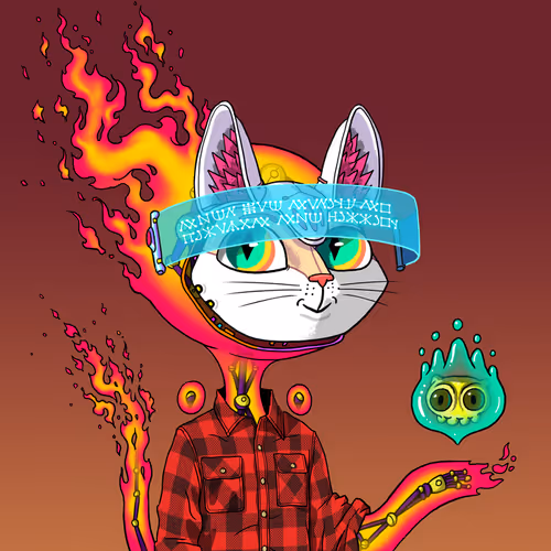 Alien Cat #8270