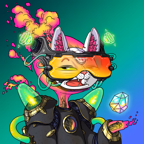 Alien Cat #7079