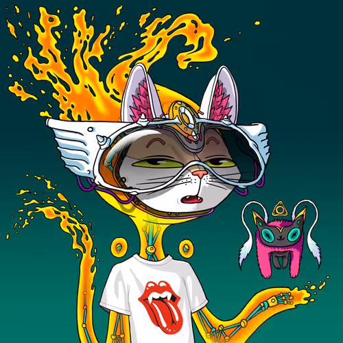 Alien Cat #5841