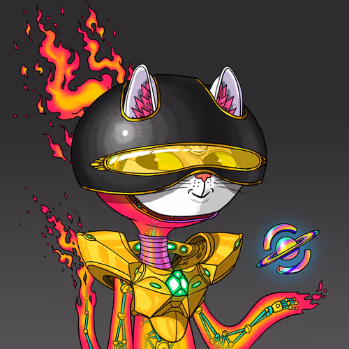 Alien Cat #736
