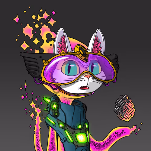 Alien Cat #10111