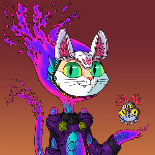 Alien Cat #1835