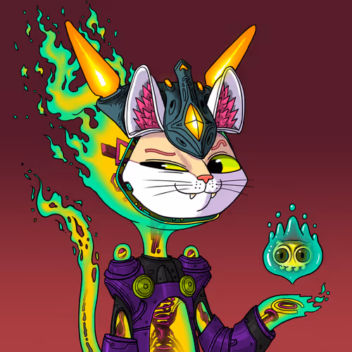 Alien Cat #3436