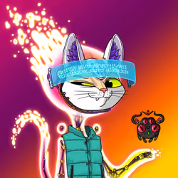 Alien Cat #5741