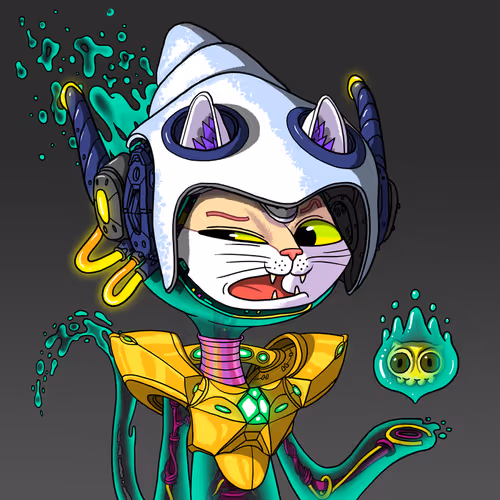 Alien Cat #1125