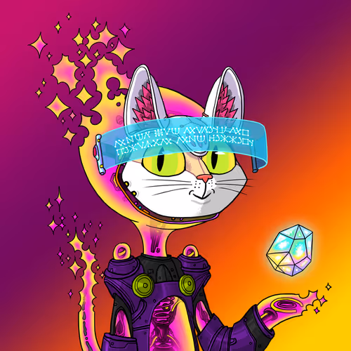 Alien Cat #9823