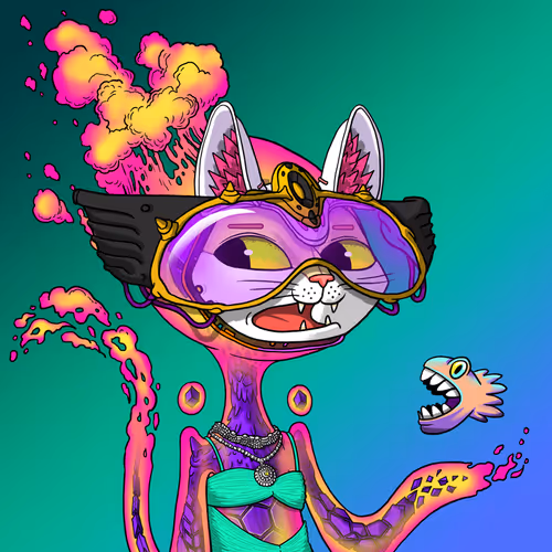Alien Cat #1856