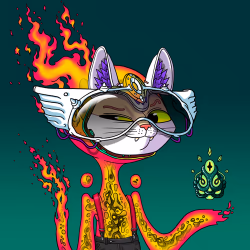 Alien Cat #8152
