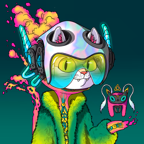 Alien Cat #7293