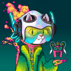 Alien Cat #7293