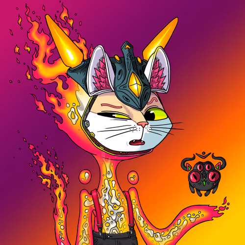 Alien Cat #6177