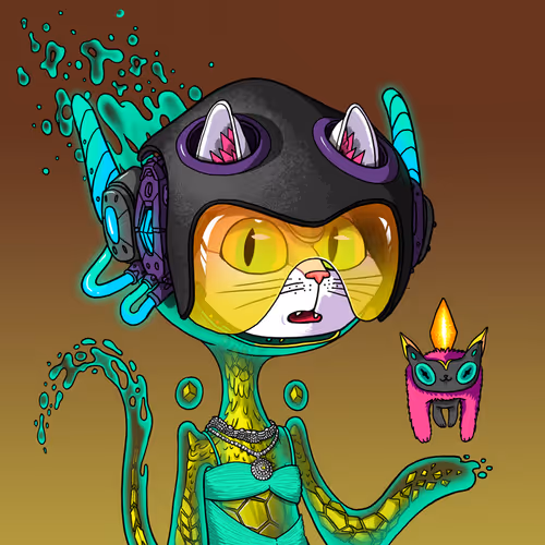 Alien Cat #9432