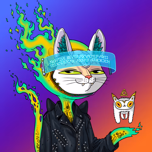 Alien Cat #8041