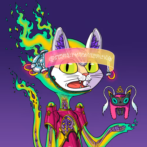 Alien Cat #4597