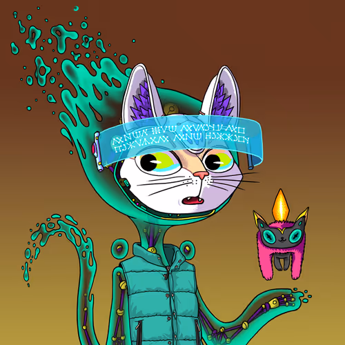 Alien Cat #1192